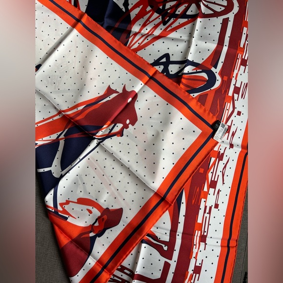 Hermes Silk Scarf 90cm - CALECHE ELASTIQUE REMIX SCARF 90 - Picture 4 of 8